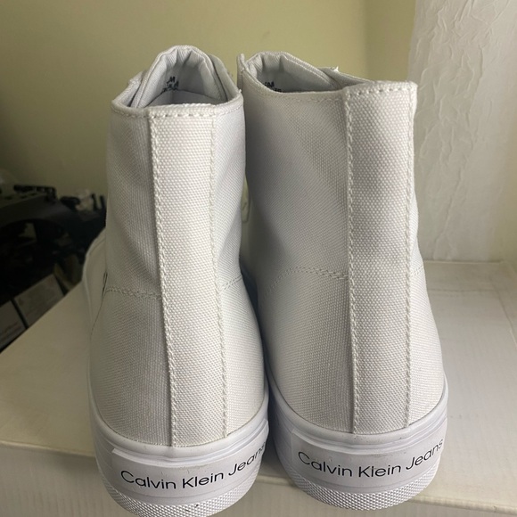 Calvin Klein canvas fashion Women’s sneakers Shoes Size 10M - Picture 3 of 8